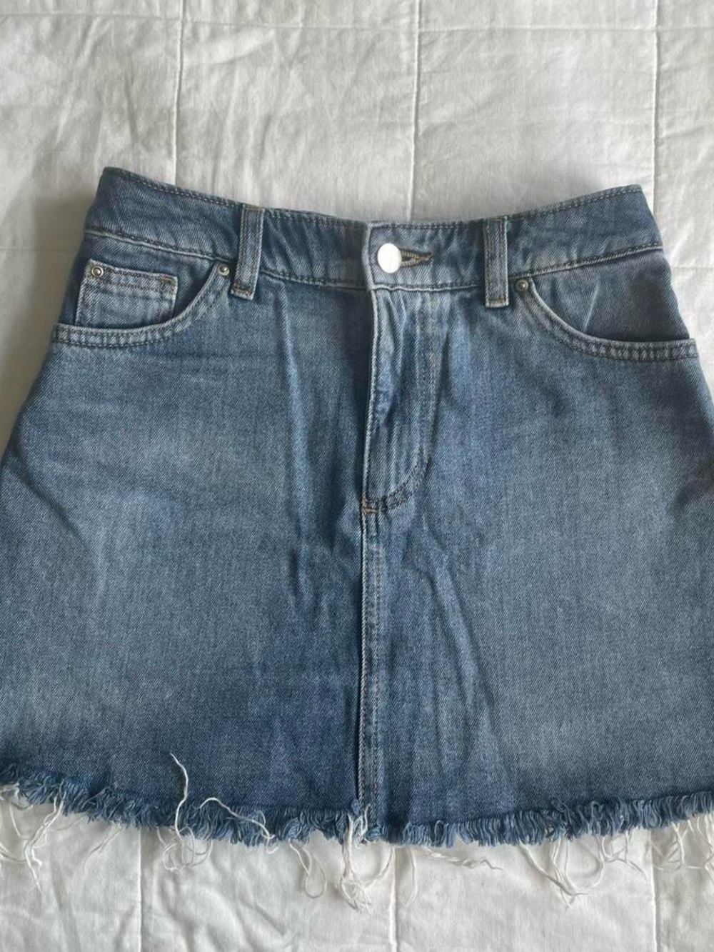H&M Blue Denim Jean Skirt - 2